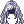 (服飾)波浪燙長假髮(藍)遊戲圖示