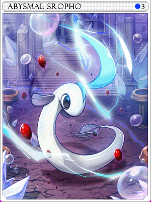 幻影深海電鰻卡片卡片插畫