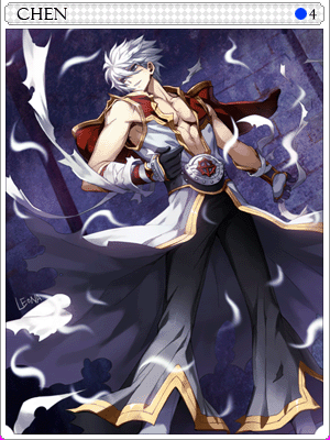 闇●武術宗師卡片卡片插畫