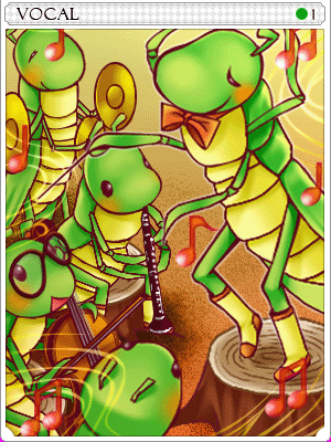 蝗蟲之王卡片卡片插畫