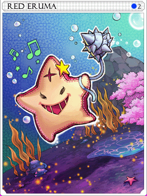 紅海星卡片卡片插畫