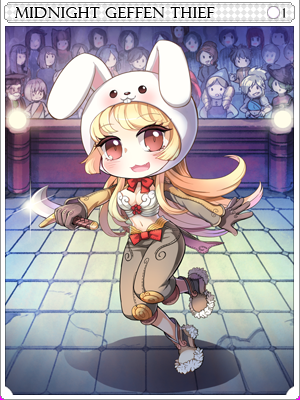 鬥技場小偷卡片卡片插畫