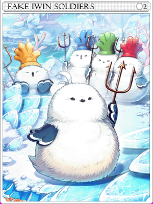 可疑的白鷹士兵卡片卡片插畫