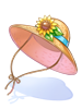 (服飾)出遊稻草帽物品圖片