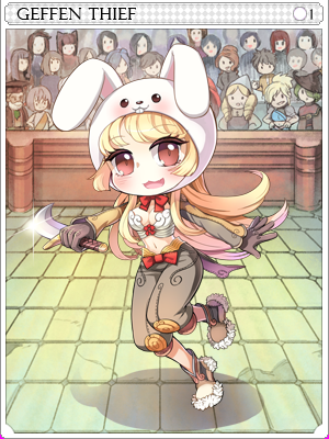 吉芬小偷卡片卡片插畫