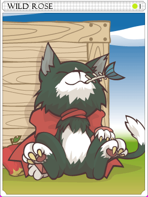 狂暴野貓卡片卡片插畫
