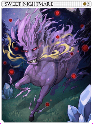 幻影夢魘卡片卡片插畫