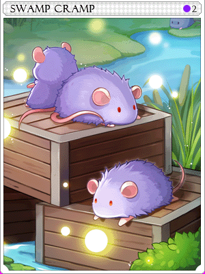 溝鼠卡片卡片插畫