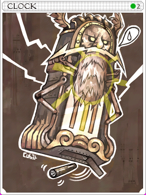古鐘魔卡片卡片插畫