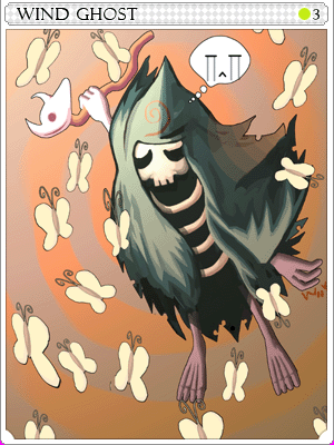 風魔巫師卡片卡片插畫