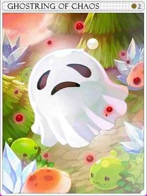 混沌幽靈波利卡片卡片插畫