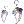 灰狼耳環遊戲圖示