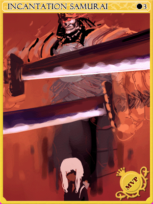 元靈武士卡片卡片插畫
