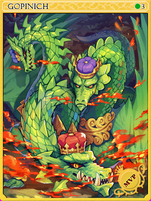 青冠龍卡片卡片插畫