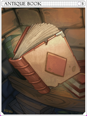 古靈精怪書卡片卡片插畫