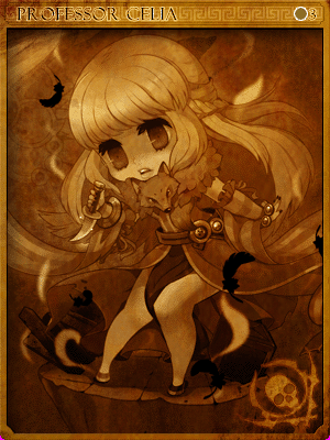 封印闇●智者 西里亞卡片卡片插畫