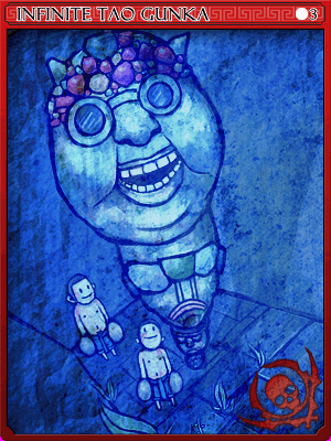 無限塔奧群卡卡片卡片插畫