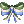 (服飾)三色海洋緞帶遊戲圖示