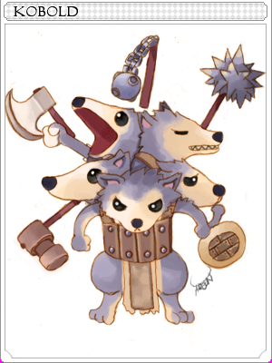 犬妖卡片卡片插畫