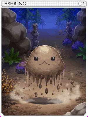 灰燼波利卡片卡片插畫