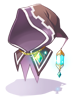 (服飾)魔導士連帽披肩物品圖片