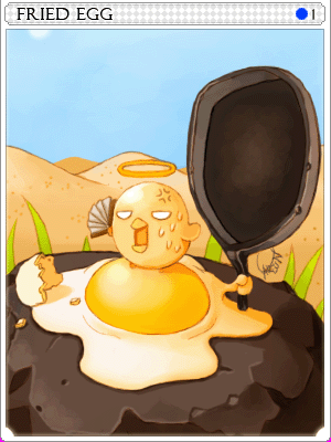 魔鍋蛋卡片卡片插畫