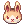 (服飾)小黃兔造型蒸糕遊戲圖示