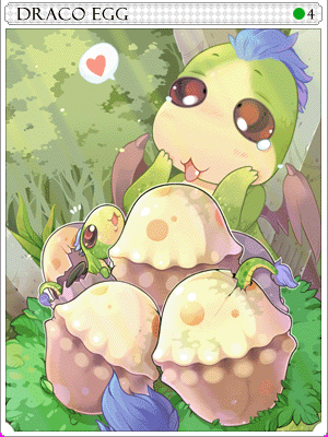 暴躁龍蛋卡片卡片插畫