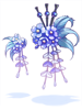 (服飾)浮華浪漫髮簪(藍)物品圖片