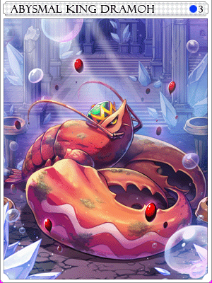 深海大腳龍蝦卡片卡片插畫