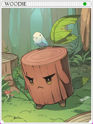 小樹椿卡片卡片插畫