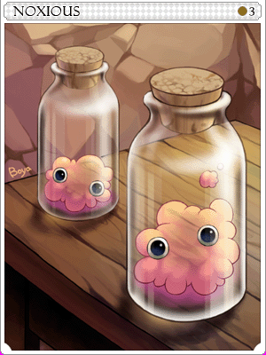 廢氣魔卡片卡片插畫