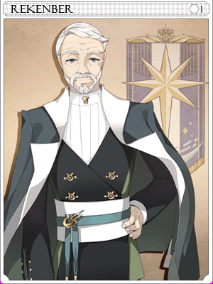 雷根貝勒會長卡片卡片插畫